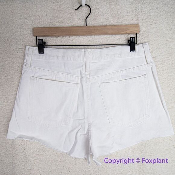 NEW Madewell‎ Relaxed Denim Shorts in Tile White, 28 - Picture 10 of 15